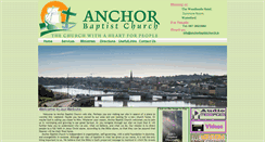 Desktop Screenshot of anchorbaptistchurch.ie